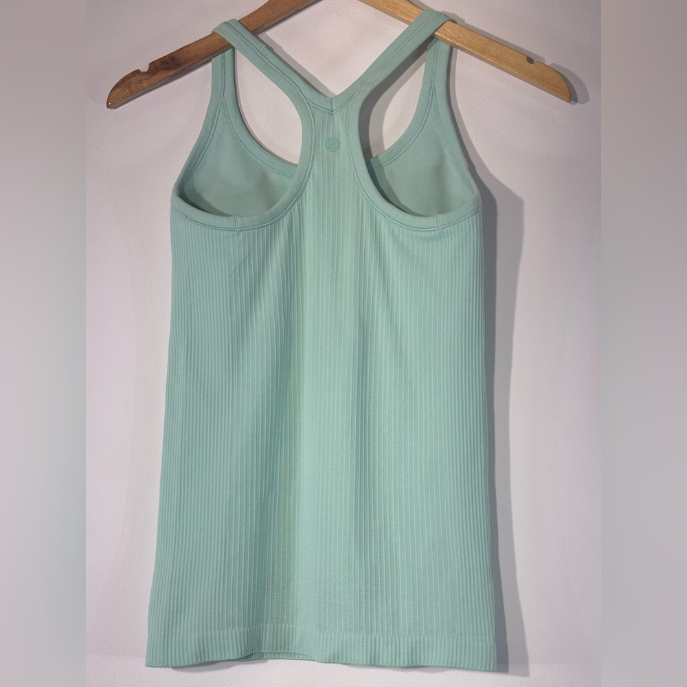3 lululemon athletica Tank Tops in Burgundy, Brown, and Mint Size 6 - Picture 7 of 12